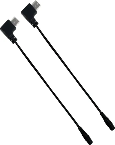 Vista 8 de 1 cable USB corto, cable USB desmontable para ropa calentada, chaqueta, chaleco, suéter, ropa interior térmica, cable de alimentación portátil de 5 V
