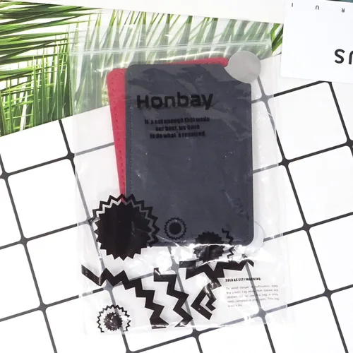 Vista 6 de Honbay Espejo de bolsillo compacto de acero inoxidable, 2 unidades, irrompible, pequeño, espejo rectangular de mano para maquillaje con soporte