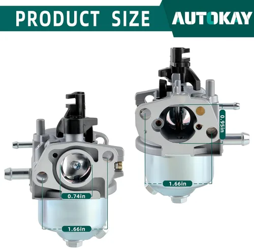 Vista 6 de AUTOKAY 751-10881 951-10881 Carburador para MTD 2P70M0A 2P70M0B 2P70M0MU 2P70M0C 2P70M0D Cub Cadet Troy Bilt 12AE18JA010 12AE46JA010 Yard-Man 12AE1