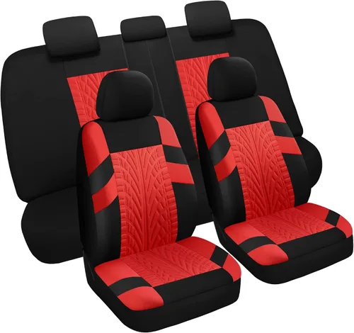 Vista 13 de Pariitadin - Juego de fundas de asiento de coche delanteras, fundas de asiento lavables y transpirables para coches, fundas de interior de coche