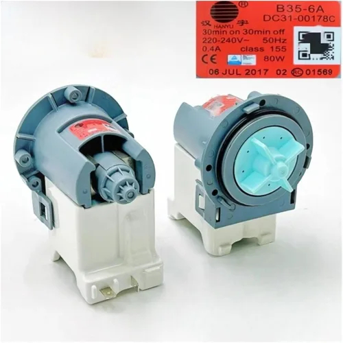 Vista 2 de B35-6A DC31-00178C Motor de bomba de drenaje, compatible con Samsung, piezas de drenaje de lavadora