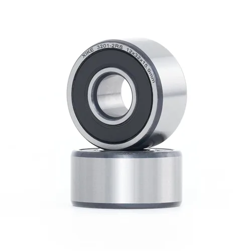 Vista 11 de XIKE 1 Pcs 3206-2RS/5206-2RS Sealed Angular Contact Ball Bearing 30x62x23.8mm Double Row, Fits DIY/CNC/Motor/Auto A/C, Water