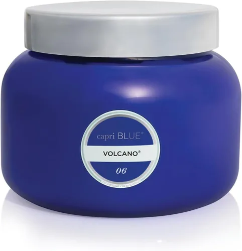Vista 33 de Capri Blue Volcano Velas perfumadas – Velas en tarro de cristal de lujo para el hogar perfumadas con frutas tropicales y cítricos azucarados, mezcla