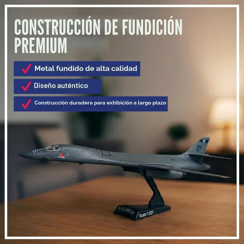 Vista 3 de Daron Worldwide Trading 1/221 PS5404-2 Sello B-1 Lancer Boss Hawg Jet