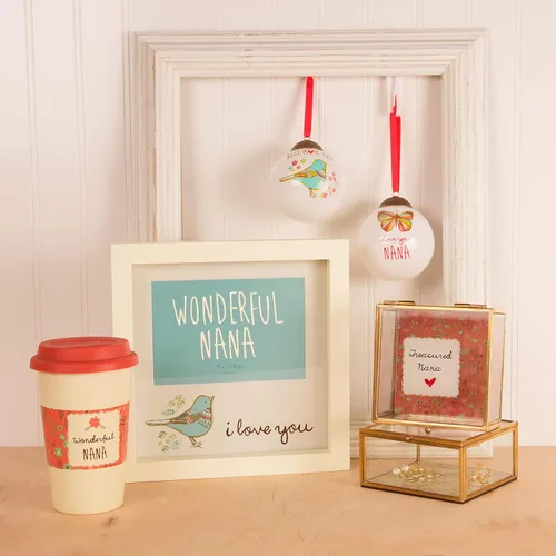 Vista 6 de Pavilion Gift Company A Mother's Love - Joyero de cristal con diseño floral de 4.25 pulgadas, diseño floral, color rojo