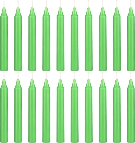 Vista 35 de Mega Candles Mini vela de hechizo con carillón cónico, 20 unidades, 4 x 1/2 Surtido