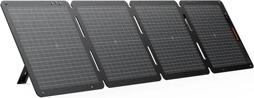 Vista 9 de Jackery SolarSaga - Panel solar portátil de 200 W, paneles solares bifaciales plegables IP68, compatible con estación de energía Jackery Explorer
