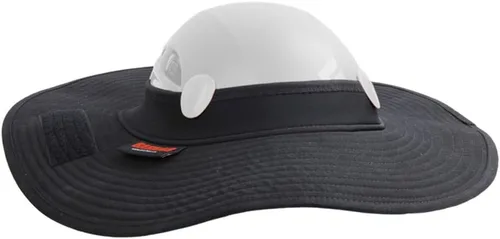 Vista 8 de Sombrero de sombrilla para casco de escalada, traje para escalar, equipo de rescate, trabajador de gran altitud