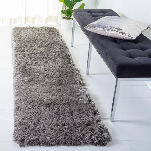 Vista 5 de SAFAVIEH Flokati Shag Collection - Alfombra decorativa, 2 pies 3 pulgadas x 4 pies, color marfil, diseño sólido, no desprende pelusa y de fácil