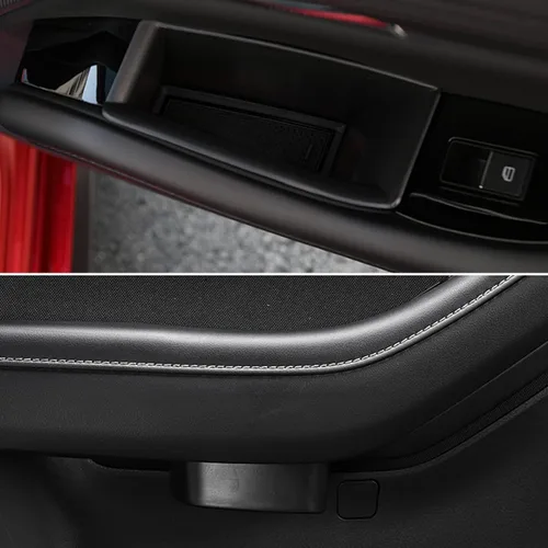 Vista 4 de 4 piezas Compatible con accesorios para Mazda 3 CX-30 2026 2025 2024 2023 2022 2021 2020, mango de puerta de coche, bolsillo, reposabrazos, caja