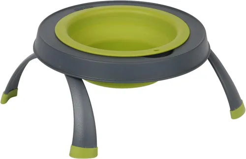 Vista 12 de Dexas Comedero elevado para mascotas, pequeño, capacidad de 1.5 tazas, azul, cuenco elevado para alimentos y agua para mascotas