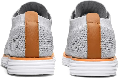 Vista 5 de Bruno Marc Zapatillas de malla para hombre Oxfords ligeras
