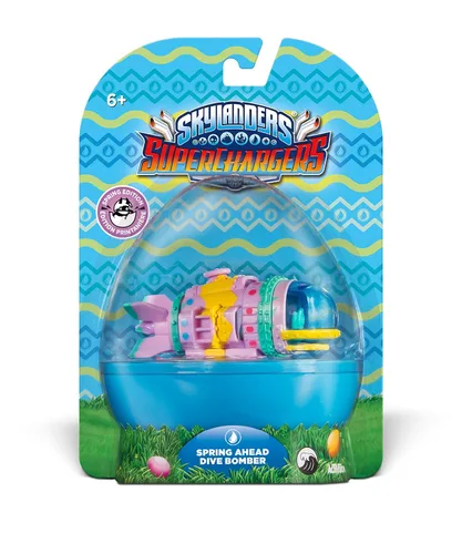 Vista 2 de Skylanders SuperChargers Vehicle Spring Ahead Dive Bomber Character Pack