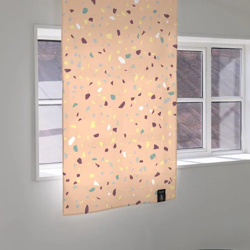 Vista 10 de Cortinas-Puertas-Estampado de Gato Ático (33 pulgadas de ancho x 55 pulgadas de largo)