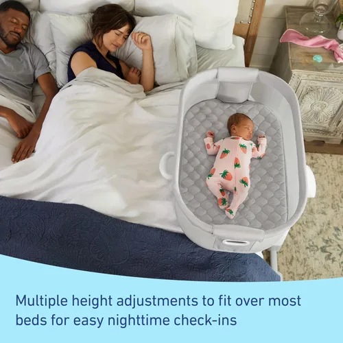 Vista 11 de Graco® Moisés DreamMore™ de cabecera Deluxe con movimiento relajante
