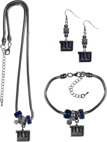 Vista 13 de Siskiyou Sports NFL womens Euro Bead Jewelry 3 piece Set