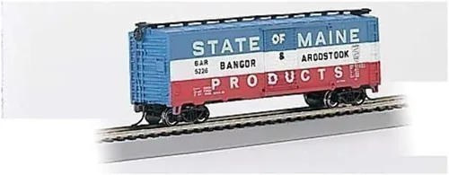 Vista 2 de Bachmann Trenes - 40' Box Car - BANGOR & AROOSTOOK - Escala HO