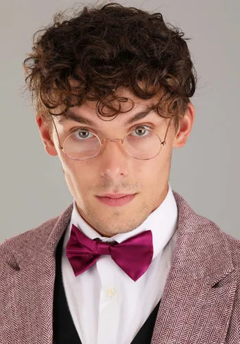 Vista 3 de Disfraz de Adulto Professor Plum para Clue Multicolor