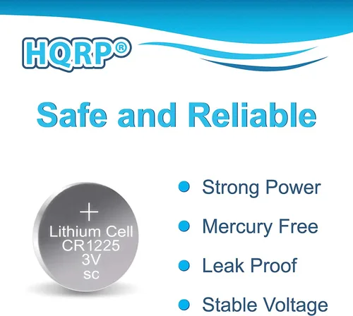 Vista 2 de HQRP Paquete de 5 baterías de litio compatibles con termómetro digital Vicks V911F / V965F / V966F / V966F24