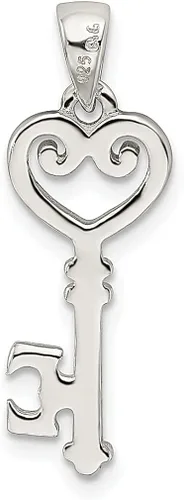 Vista 4 de Collar de plata de ley 925 con dije de corazón pequeño, joyería fina para mujer, regalos para ella