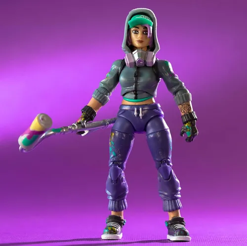 Vista 4 de Jazwares Fortnite Solo Mode - Paquete de figuras de núcleo, Teknique