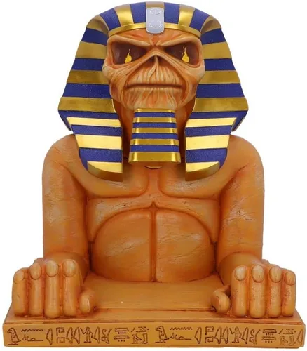 Vista 10 de Nemesis Now Caja de busto con licencia oficial de Iron Maiden Book of Souls, marrón, 10.2 in (grande)