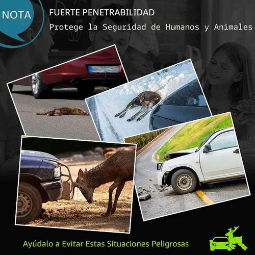 Vista 4 de Elook - Silbatos de advertencia para venado, dispositivo para automóvil, salva venados, cinta adhesiva acrílica a doble cara mejorada