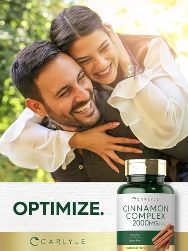 Vista 7 de Carlyle Complejo de canela de Ceilán con gimnema y morera 150 cápsulas Suplemento sin OMG, sin gluten