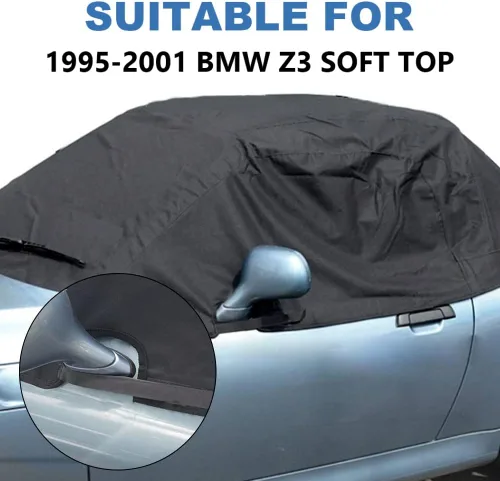 Vista 7 de Cubierta para techo blando compatible con BMW Z3, funda para capó de medio techo personalizada para proteger el techo blando