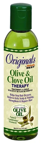 Vista 2 de Africas Best Orig - Terapia de aceite de oliva y clavo de olor, 6 onzas (6.0 fl oz)
