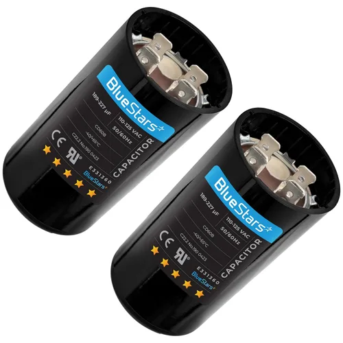 Vista 20 de BlueStars - Condensador de arranque de motor MFD 220-250V 216-259 uF