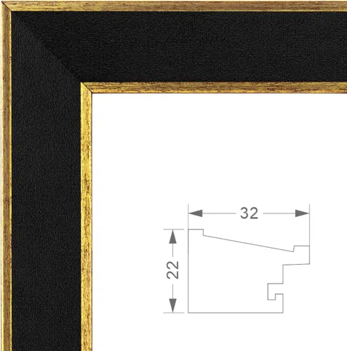Vista 3 de Suede 10x13 Marco - Marco Individual, Marco Elegante de Navidad Negro 10 x 13 con Pasaparte para 8.5 por 11, Marcos de Fotos 10x13 para Obras