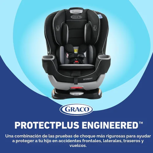 Vista 2 de Graco Extend2Fit Asiento de Auto Convertible, Orientado hacia Atrás y hacia Adelante, Opción de Asiento Orientado hacia Atrás Extendido, Redmond