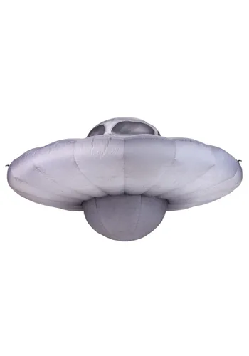 Vista 4 de Decoración Inflable Nave Espacial Alienígena de 8 Pies Multicolor