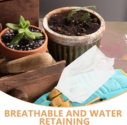 Vista 3 de 200Pcs Non-Woven Grow Bags for Plants, Breathable Seedling Nursery Pots