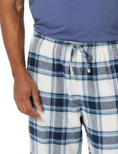 Vista 5 de Tienda Essentials - Pantalón de pijama de franela para hombre (disponible en tallas grandes y largas)
