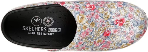 Vista 4 de Skechers - Zapato de trabajo tipo zueco para mujer