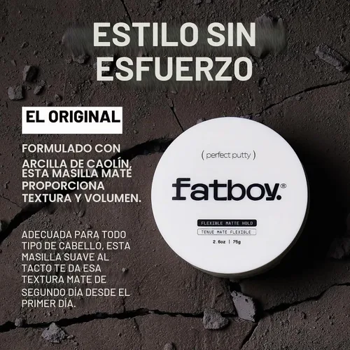 Vista 3 de Masilla perfecta Fatboy, 2.6 oz