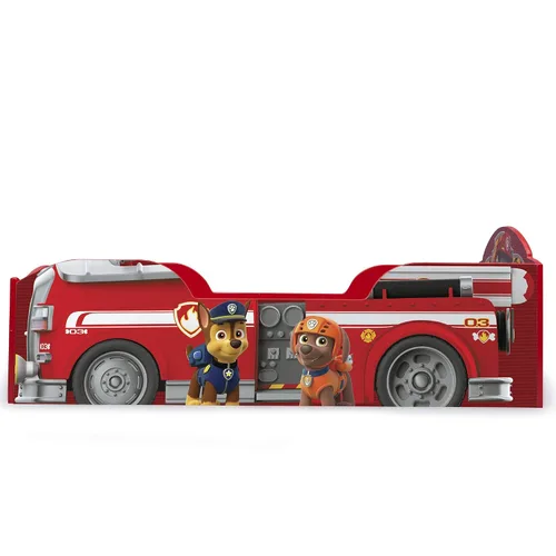 Vista 6 de Delta Children - Cama de madera para niños pequeños, certificado Greenguard Gold, modelo PAW Patrol de Nick Jr
