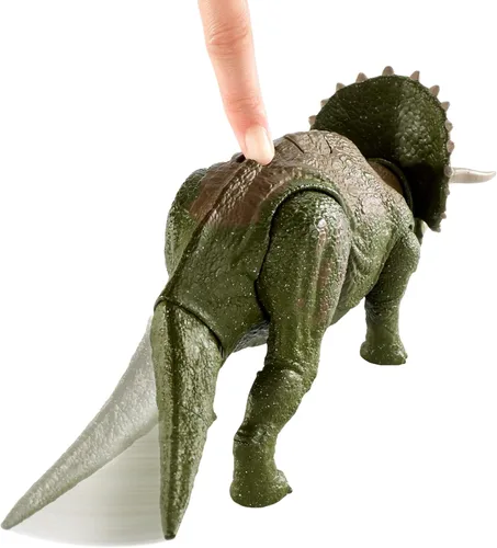 Vista 6 de Triceratops de doble ataque del mundo jurásico