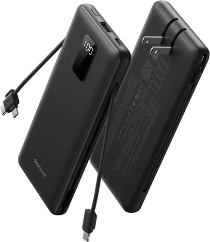 Vista 15 de Charmast - Cargador portátil con batería de 10000 mAh Púrpura