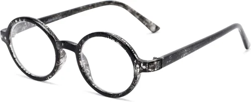 Vista 7 de Readers. com Gafas de lectura: el estilo redondo de Bookworm para hombres y mujeres Marrón jaspeado