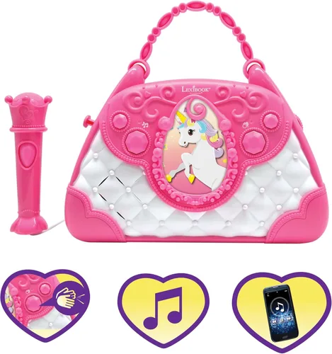 Vista 3 de Lexibook, Bolsa de karaoke de unicornio, K102UNI