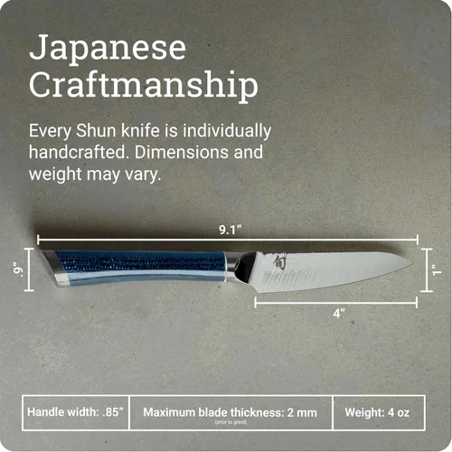 Vista 5 de Shun Cuchillo de pelar Shiranami de 4