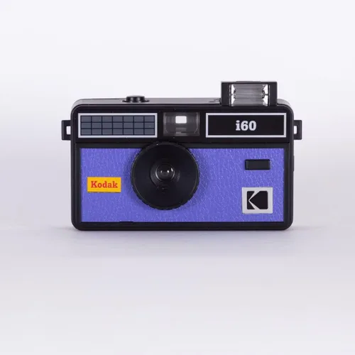 Vista 2 de Kodak i60 - Cámara de película reutilizable de 1.378 in, estilo retro, sin enfoque, flash integrado, prensa y flash emergente (Very Peri)