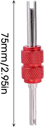Vista 2 de 3PCS Tire Valve Core Stems Remover Screwdriver Auto Truck Wheel Repair Tool Dual Use Car Accessories(3pcs)