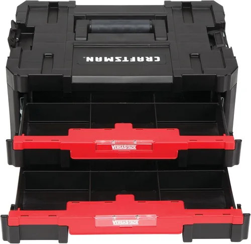 Vista 7 de CRAFTSMAN Caja de herramientas de plástico con cajones, organizador y almacenamiento (CMST17804)