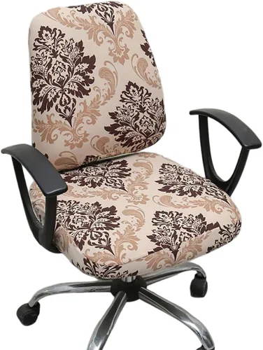 Vista 15 de Melaluxe Funda para silla de oficina de computadora, funda universal protectora y elástica para silla giratoria elástica