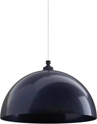 Vista 62 de Steel Lighting Co. Melrose - Lámpara colgante Montada en el techo Cúpula redonda de 18 pulgadas Estilo moderno contemporáneo de granja