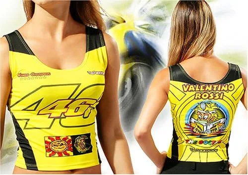 Vista 2 de Valentino Rossi señoras Doctor Tank parte superior